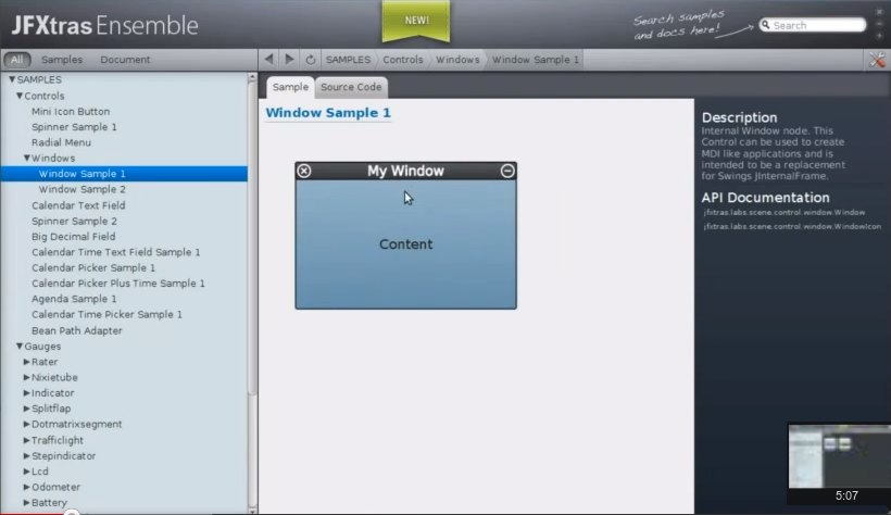 » VFXWindows added to JFXtras Project!
